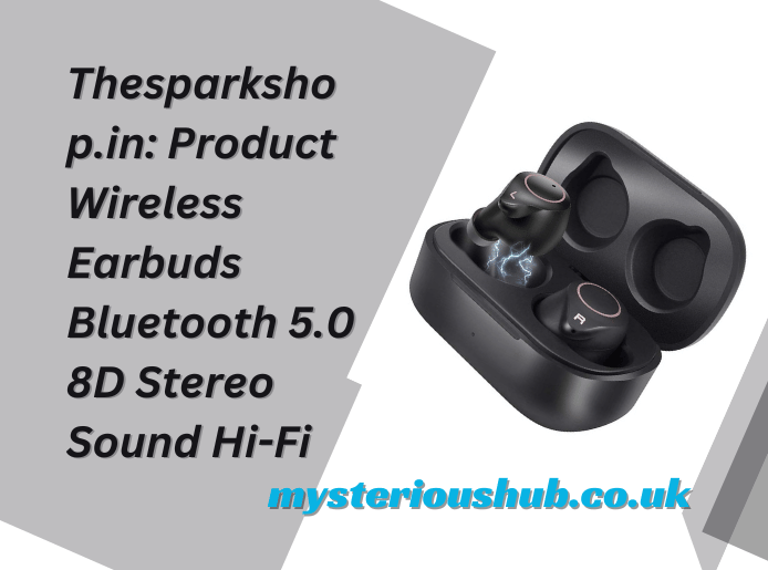 Thesparkshop.in: Product Wireless Earbuds Bluetooth 5.0 8D Stereo Sound Hi-Fi